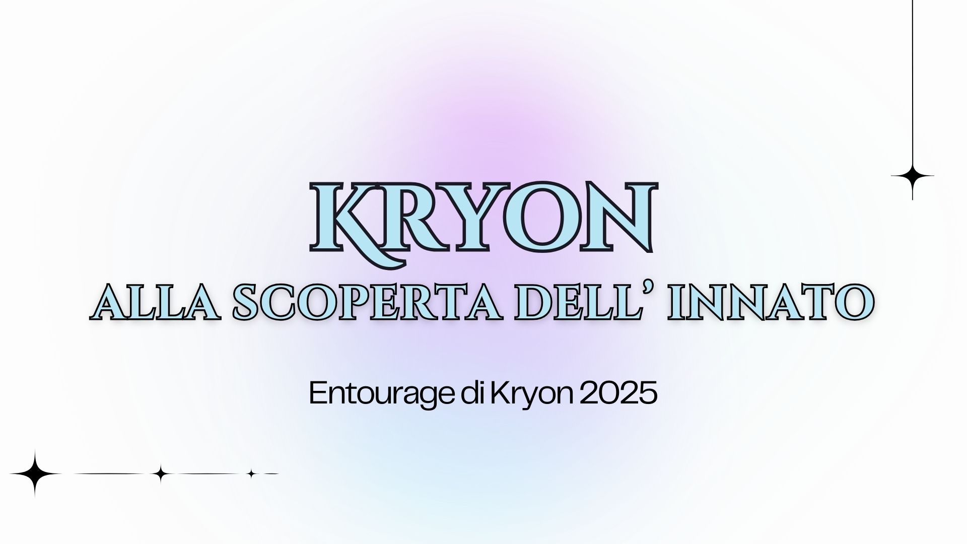 Alla scoperta dell'Innato